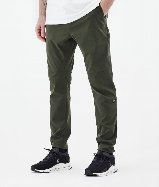 Men Dope Rover Tech Outdoor Pants Olive / Green | HQJANUO-21