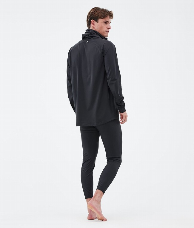 Men Dope Snuggle Base Layer Black | UGVMPJA-85