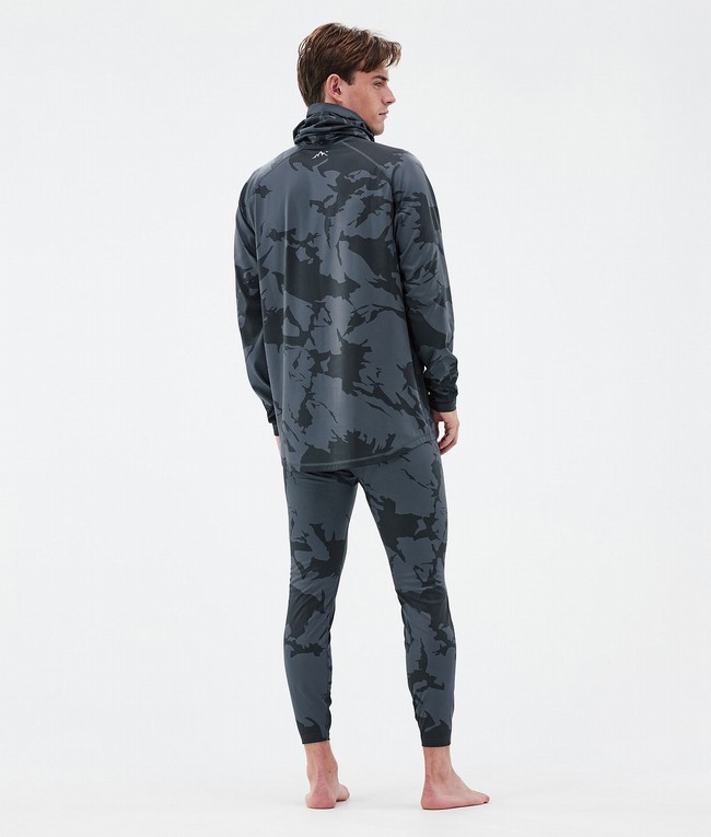 Men Dope Snuggle Base Layer Blue / Camo | IZEQLPX-75