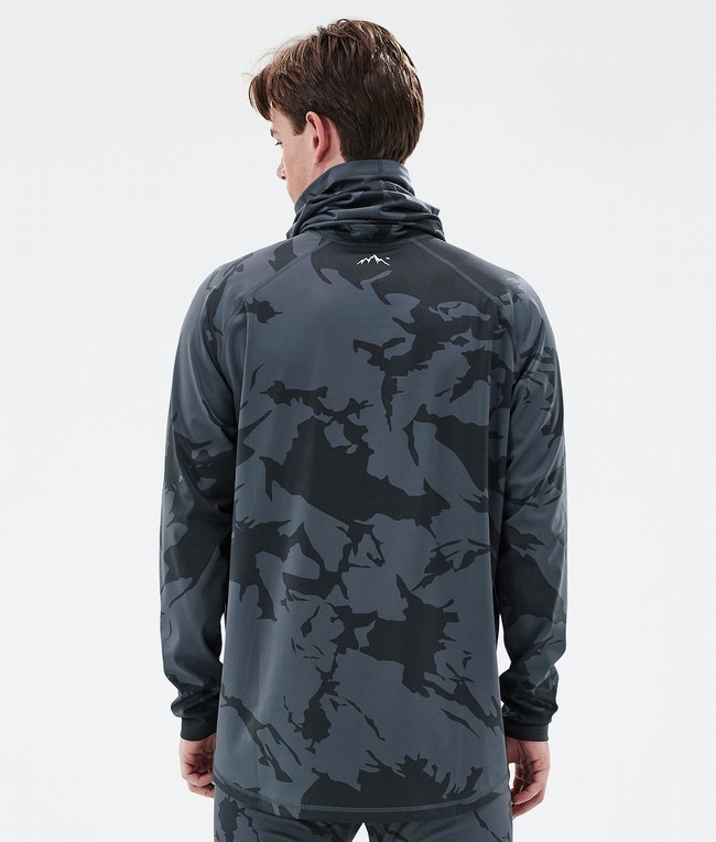 Men Dope Snuggle Base Layer Blue / Camo | QUEGFNR-96