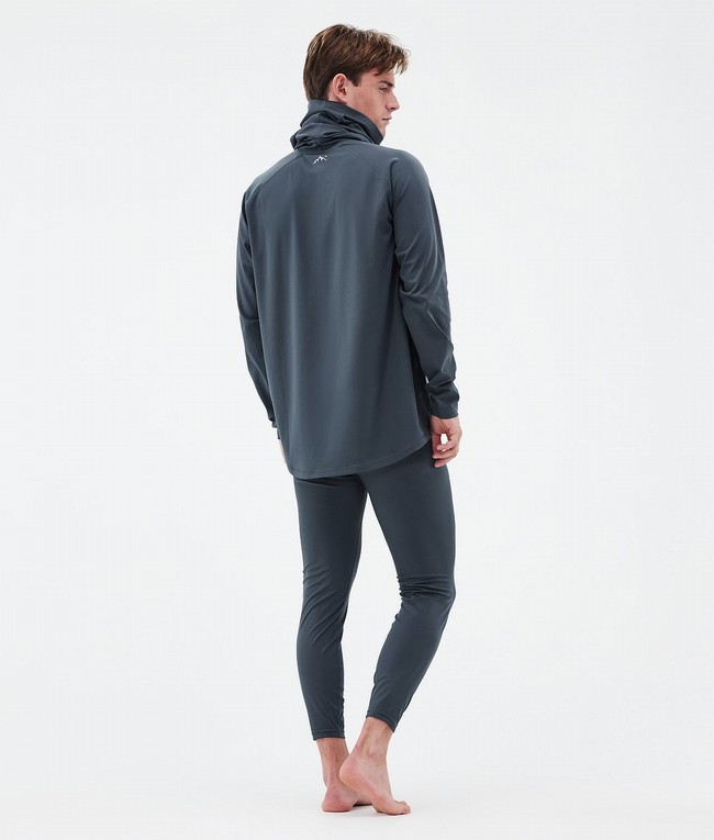 Men Dope Snuggle Base Layer Blue | NEUDWVI-94