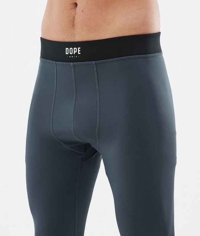 Men Dope Snuggle Base Layer Blue | NEUDWVI-94