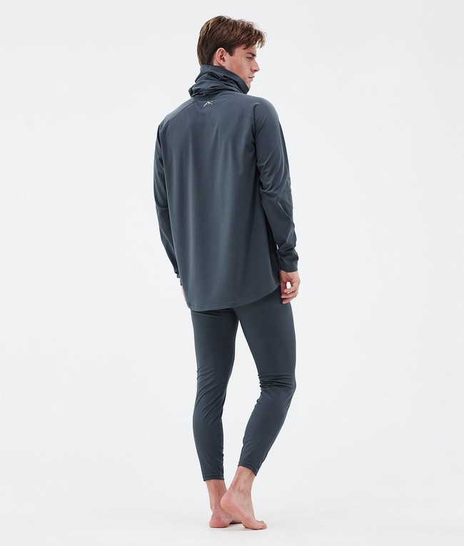 Men Dope Snuggle Base Layer Blue | VBHGOLD-87