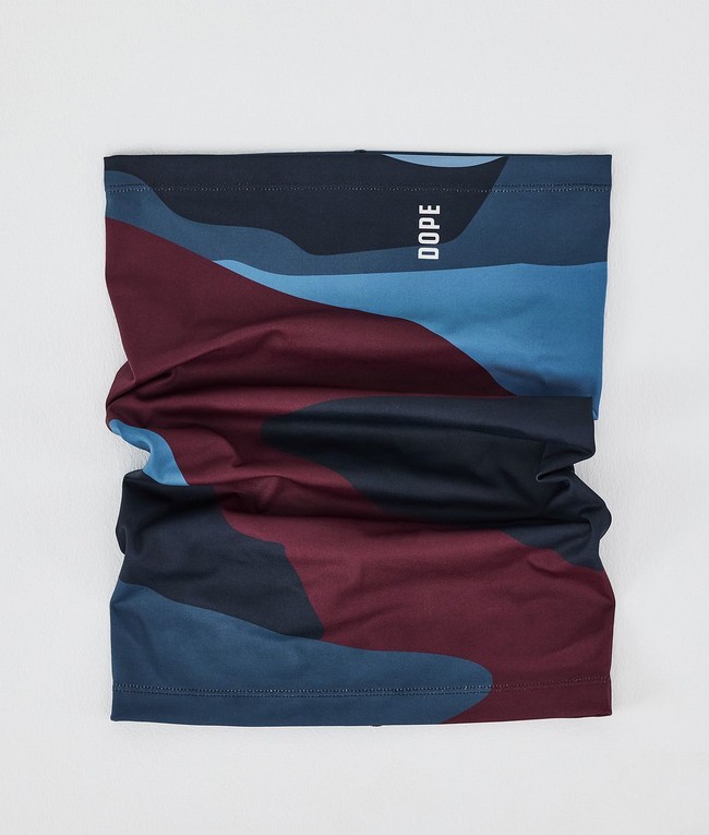 Men Dope Snuggle Base Layer Burgundy / Blue | ALKDMBH-32