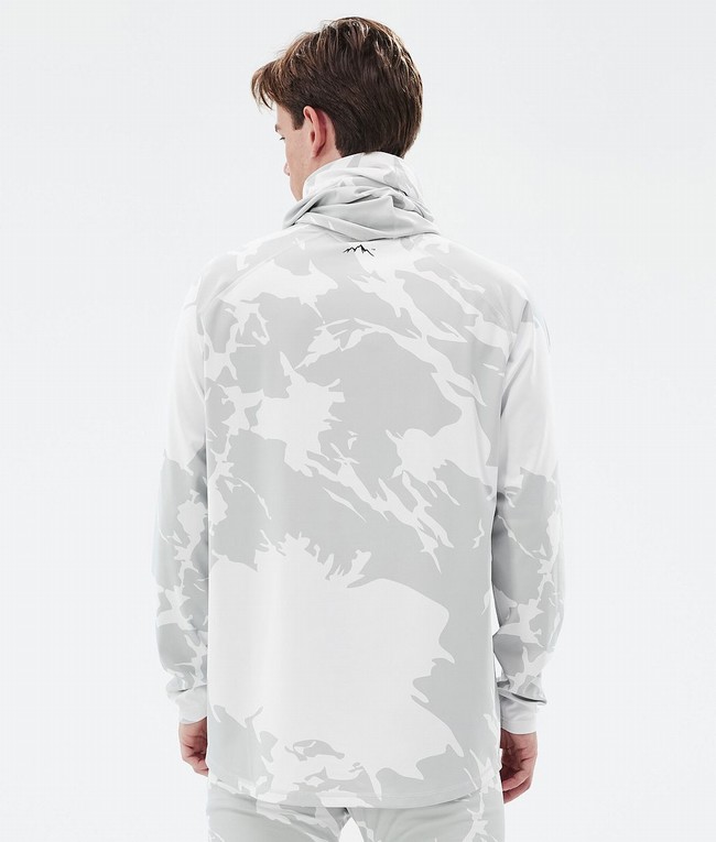 Men Dope Snuggle Base Layer Grey / Camo | YGICERQ-89