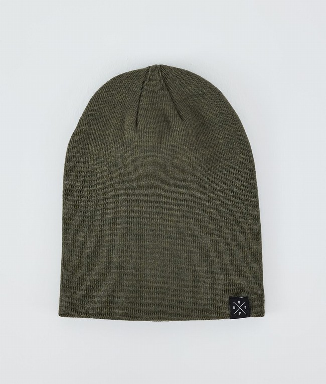 Men Dope Solitude 2022 Beanie Olive / Green | JUCKREI-46