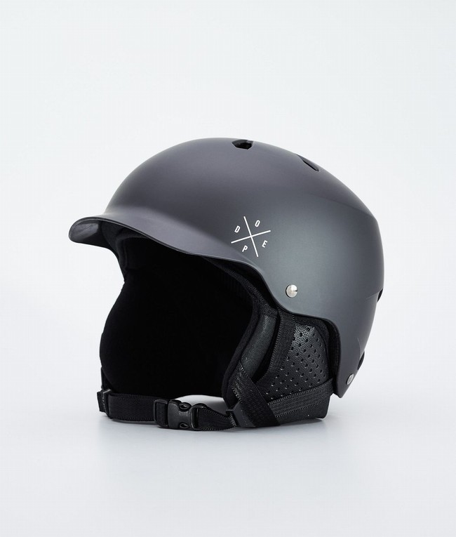 Men Dope Watts Classic Helmets Black | IQGKJRE-08