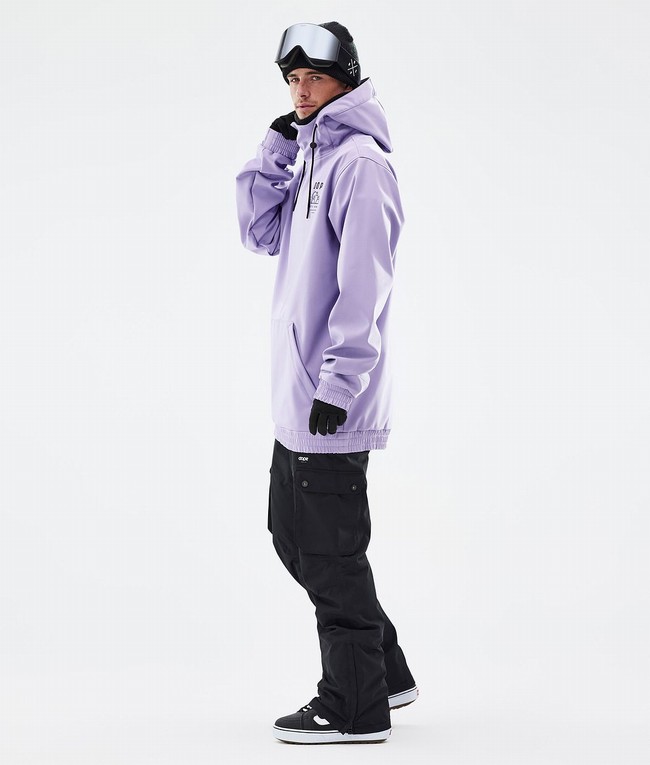 Men Dope Yeti 2022 Snowboard Jackets Purple | SKLTDHU-87