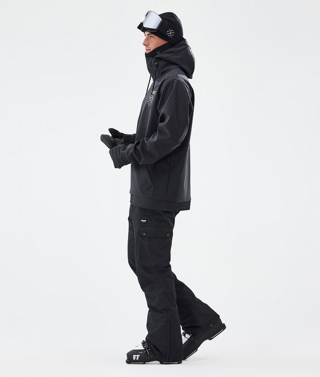 Men Dope Yeti Ski Jackets Black | MBXIHGJ-06