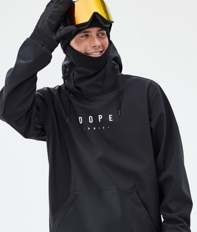 Men Dope Yeti Ski Jackets Black | NOXRTEG-94