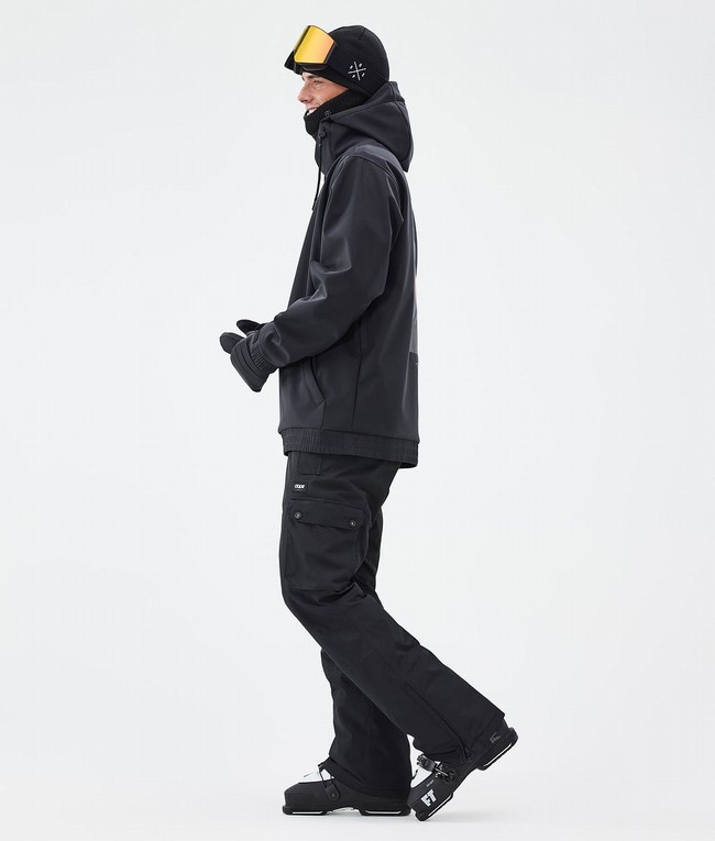 Men Dope Yeti Ski Jackets Black | NOXRTEG-94