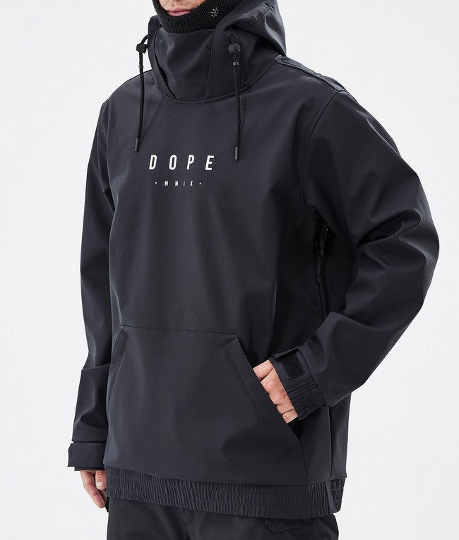 Men Dope Yeti Ski Jackets Black | NOXRTEG-94