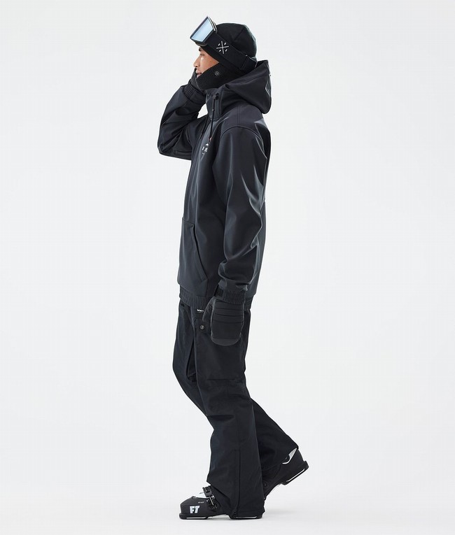 Men Dope Yeti Ski Jackets Black | THJWVDN-78