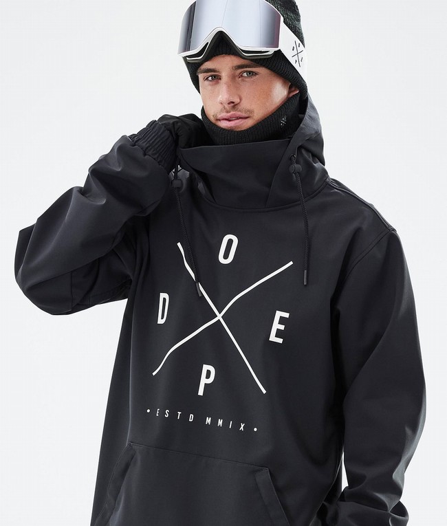 Men Dope Yeti Ski Jackets Black | TMWYBXS-60