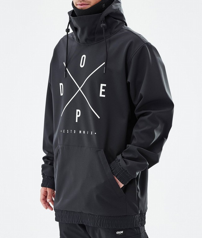 Men Dope Yeti Ski Jackets Black | TMWYBXS-60