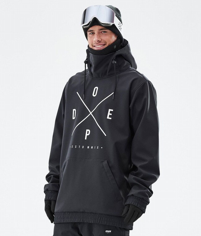 Men Dope Yeti Ski Jackets Black | TMWYBXS-60