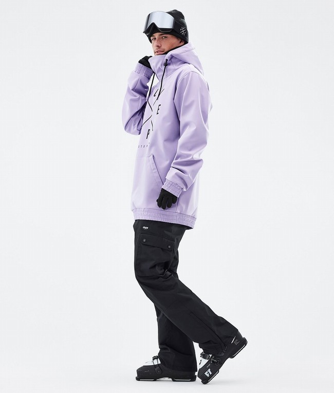 Men Dope Yeti Ski Jackets Purple | ELCUOGD-07