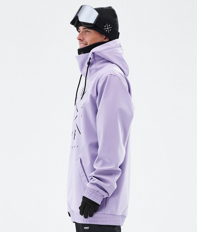 Men Dope Yeti Ski Jackets Purple | ELCUOGD-07