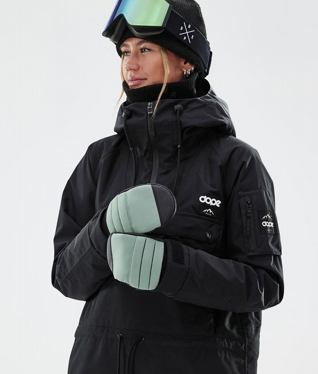 Women Dope Ace 2022 Snow Gloves Green | HGPWXNR-26