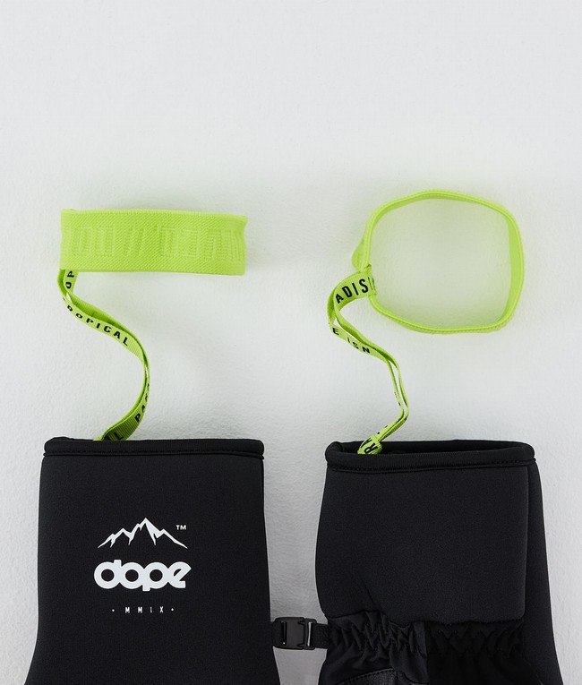 Women Dope Ace 2022 Snow Gloves Green | POZDTYB-26