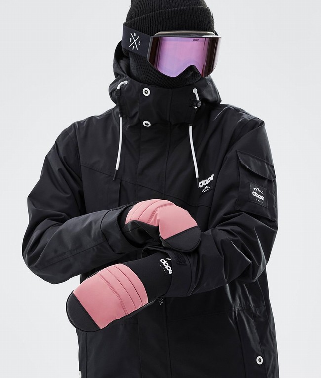 Women Dope Ace 2022 Snow Gloves Pink | MNRLHAI-74