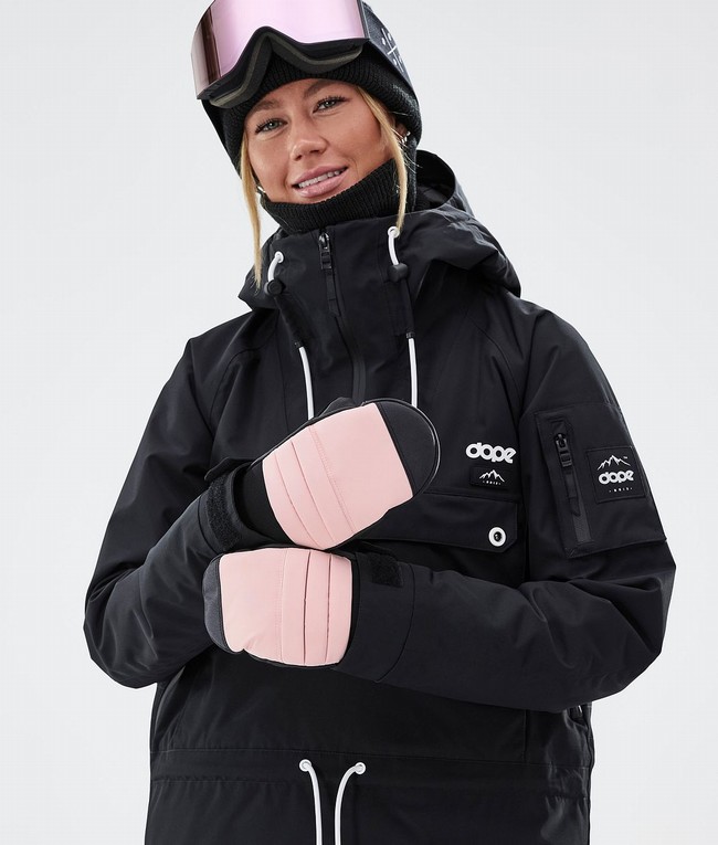 Women Dope Ace 2022 Snow Gloves Pink | ZQAWXNH-95