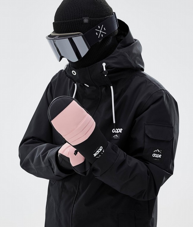 Women Dope Ace 2022 Snow Gloves Pink | ZQAWXNH-95