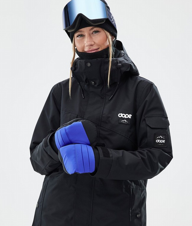 Women Dope Ace Snow Gloves Deep Blue | JCKOEDI-17