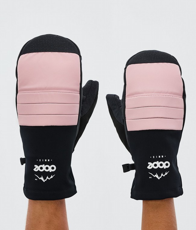 Women Dope Ace Snow Gloves Pink | SQXOBKZ-17