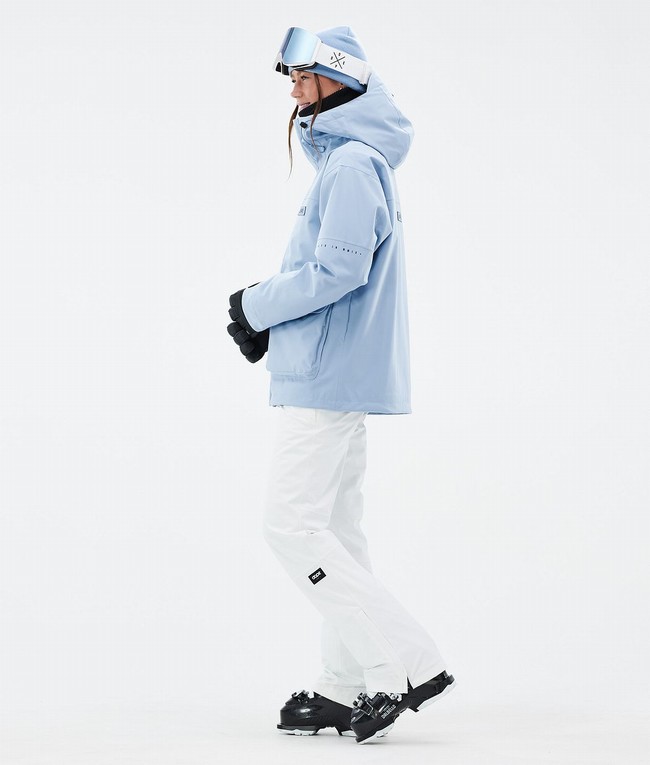 Women Dope Acme W Ski Jackets Light Blue | PICGZDO-79