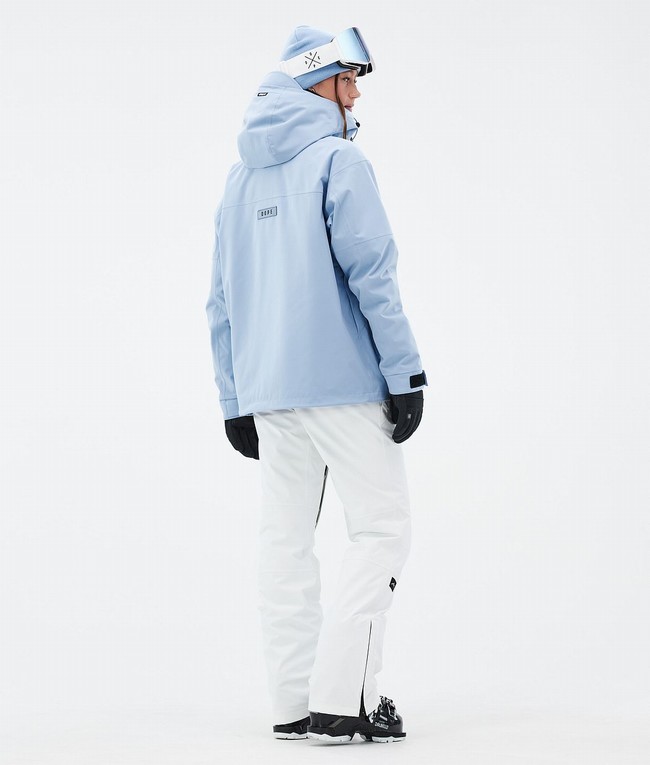 Women Dope Acme W Ski Jackets Light Blue | PICGZDO-79