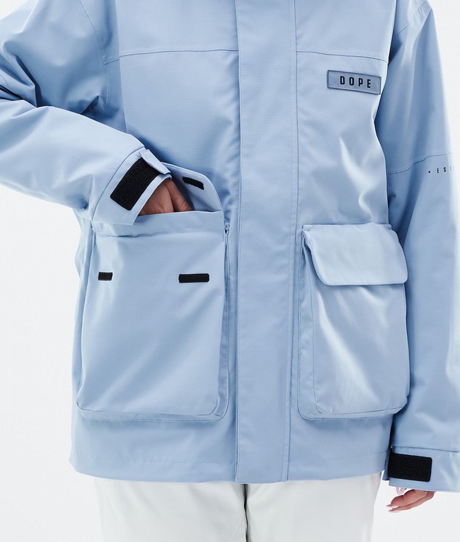 Women Dope Acme W Ski Jackets Light Blue | PICGZDO-79