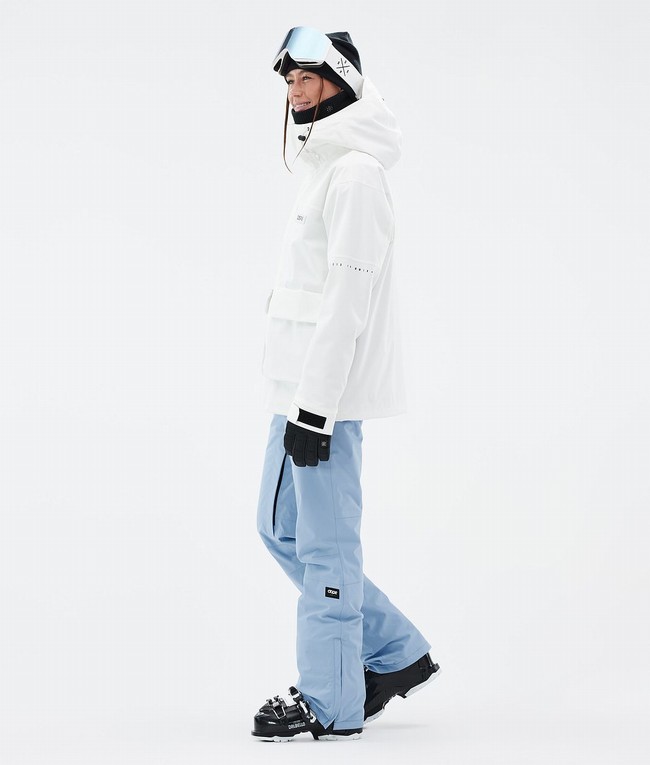 Women Dope Acme W Ski Jackets White | NYGPZRM-69