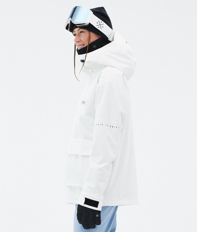 Women Dope Acme W Ski Jackets White | NYGPZRM-69