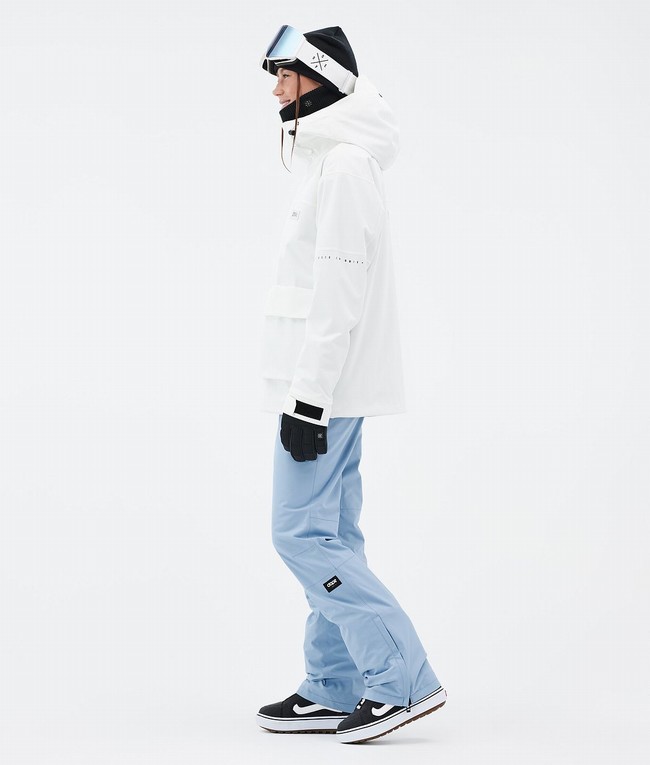 Women Dope Acme W Snowboard Jackets White | HJURZSB-69