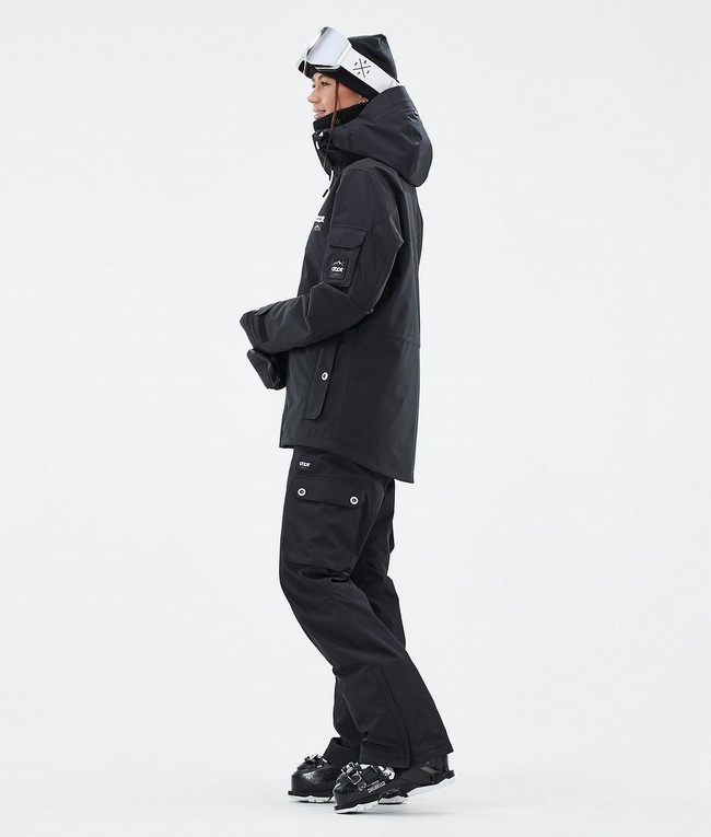 Women Dope Adept W Ski Jackets Black | MIOWRQH-81