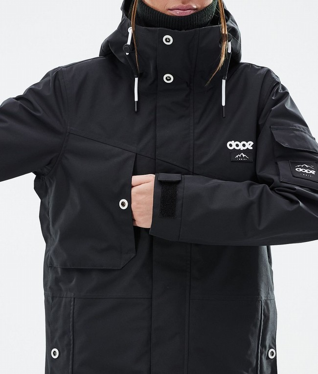 Women Dope Adept W Ski Jackets Black | MIOWRQH-81