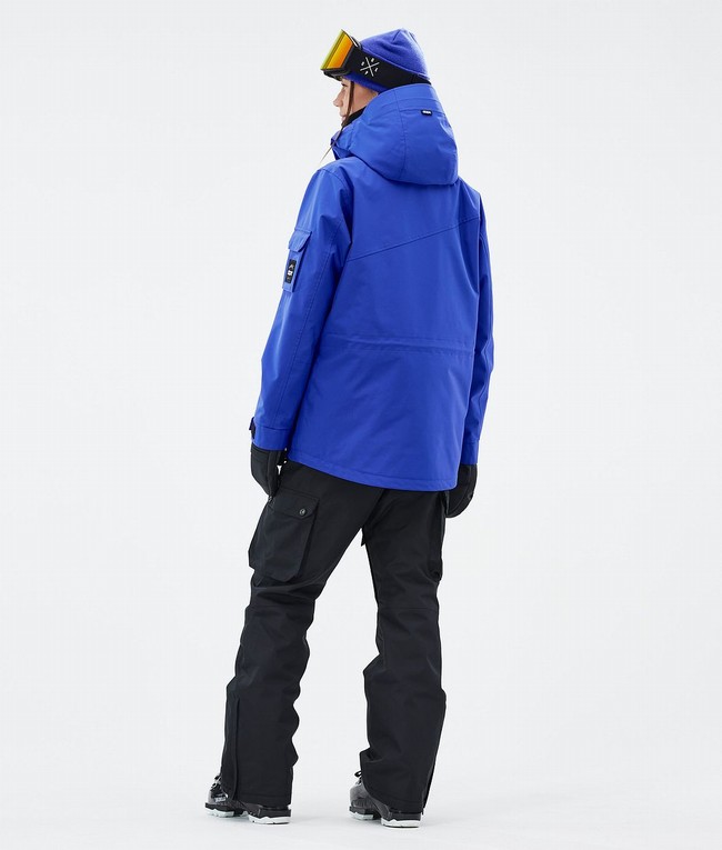 Women Dope Adept W Ski Jackets Deep Blue | ZBNHYSQ-48