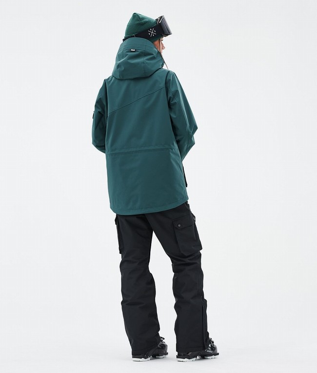 Women Dope Adept W Ski Jackets Green | SJBCIMW-82