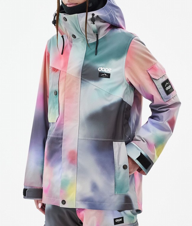 Women Dope Adept W Ski Jackets Multicolor | TQZLJWI-50