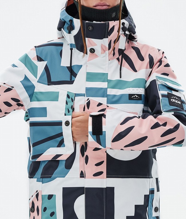 Women Dope Adept W Ski Jackets Multicolor | IVKXRET-46