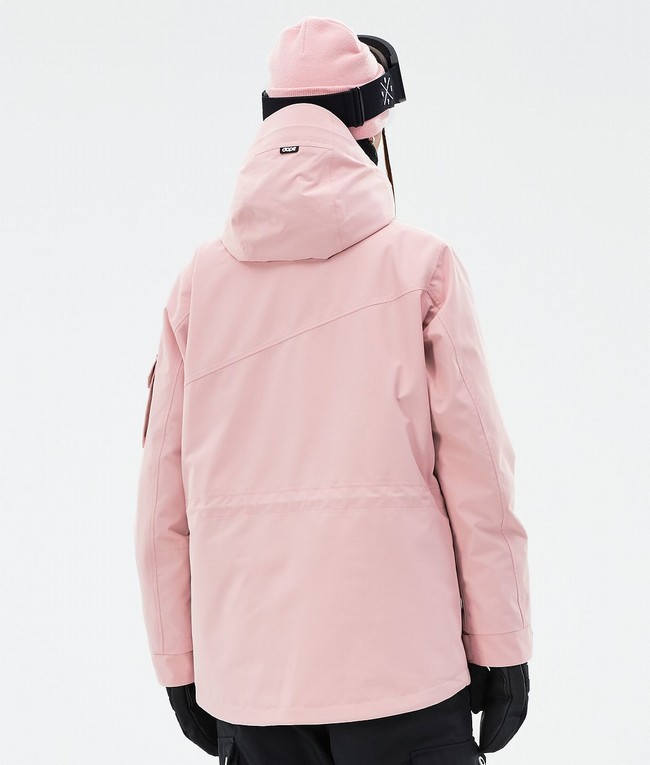 Women Dope Adept W Ski Jackets Pink | LXFETCU-65