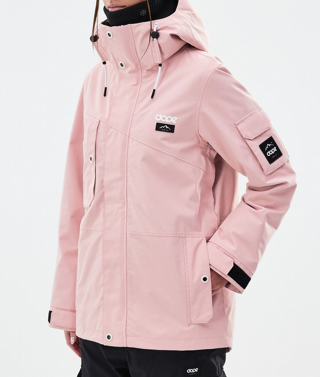 Women Dope Adept W Ski Jackets Pink | LXFETCU-65