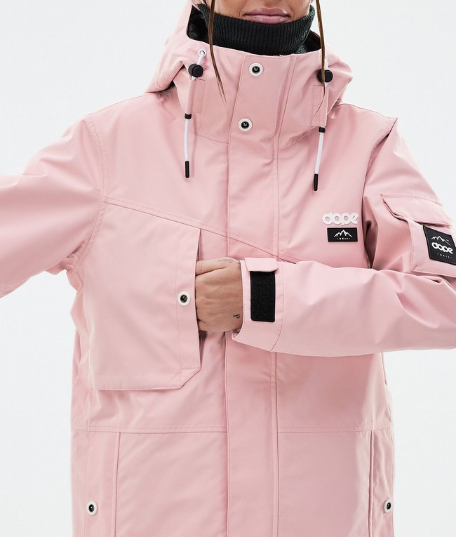 Women Dope Adept W Ski Jackets Pink | LXFETCU-65