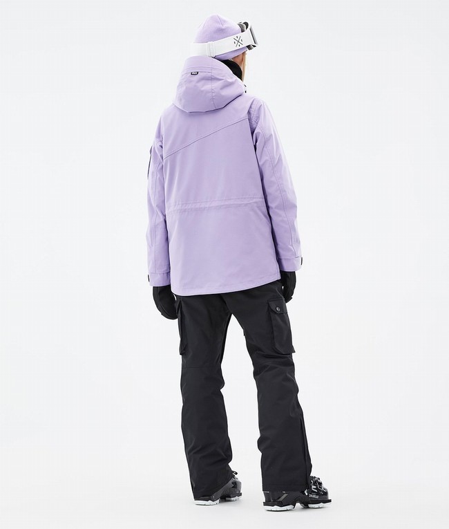 Women Dope Adept W Ski Jackets Purple | BPMLCEA-65