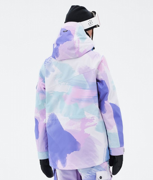 Women Dope Adept W Ski Jackets Purple | DSPZVAJ-14