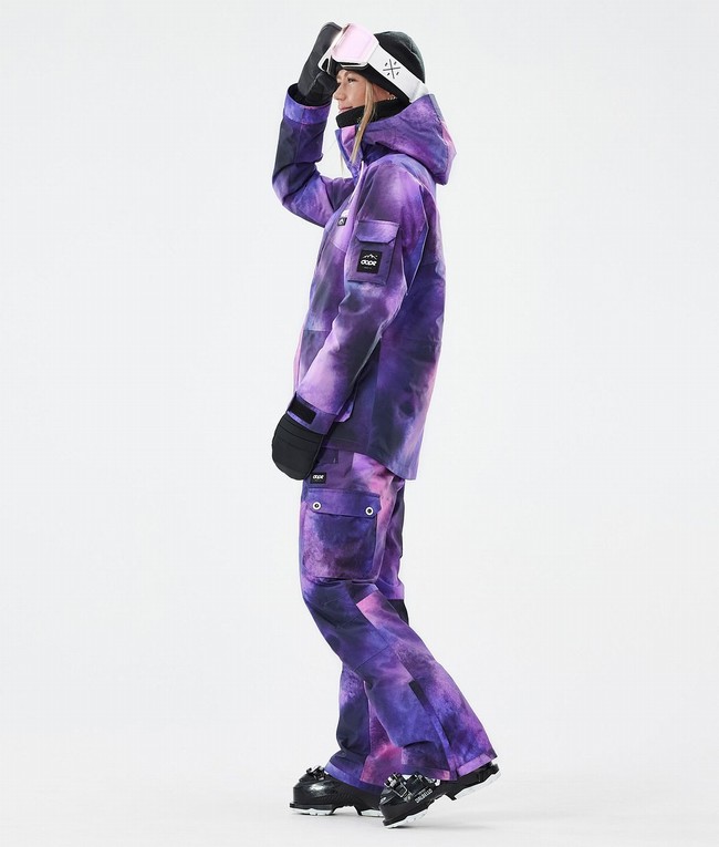 Women Dope Adept W Ski Jackets Purple | FIPJGXS-56