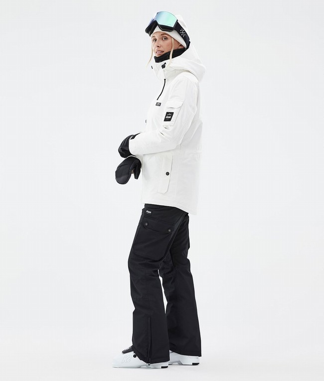 Women Dope Adept W Ski Jackets White | TJNIOYA-93