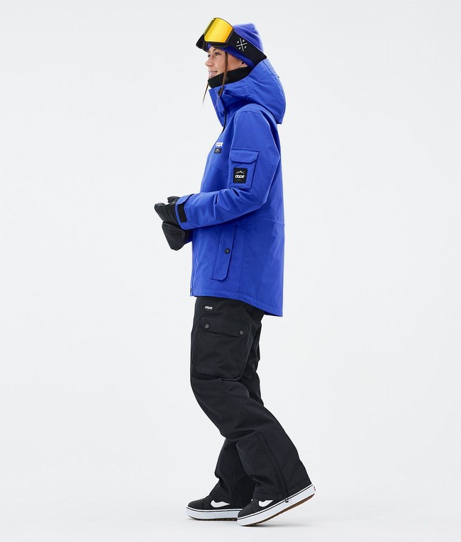 Women Dope Adept W Snowboard Jackets Deep Blue | VGTYBCJ-89