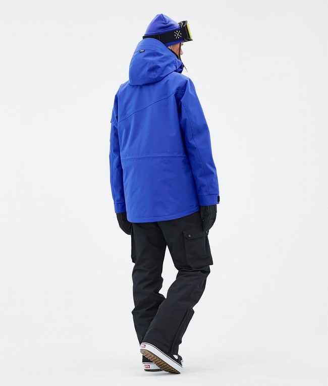 Women Dope Adept W Snowboard Jackets Deep Blue | VGTYBCJ-89